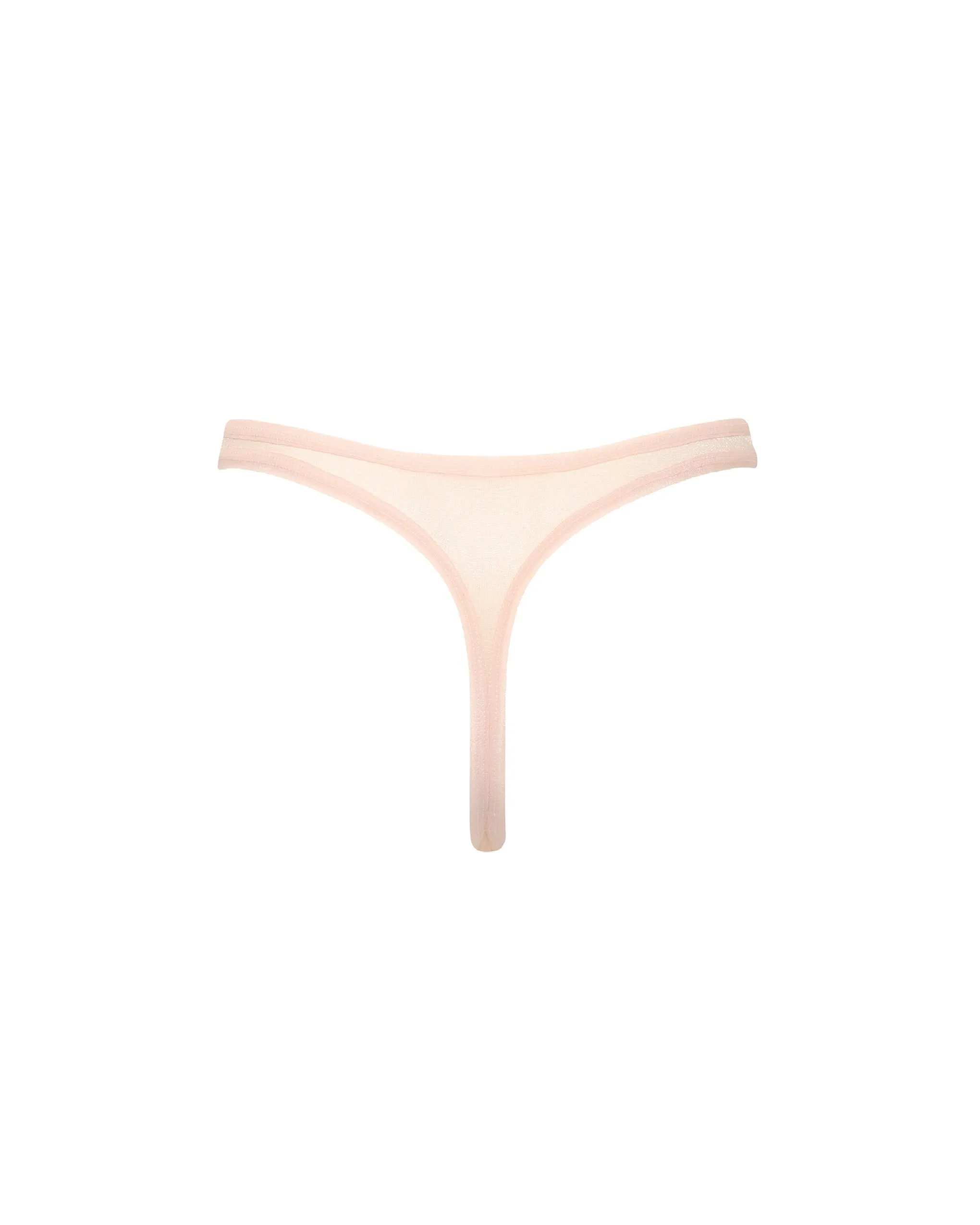 String Taille Haute Thena Eco Caramel Givré