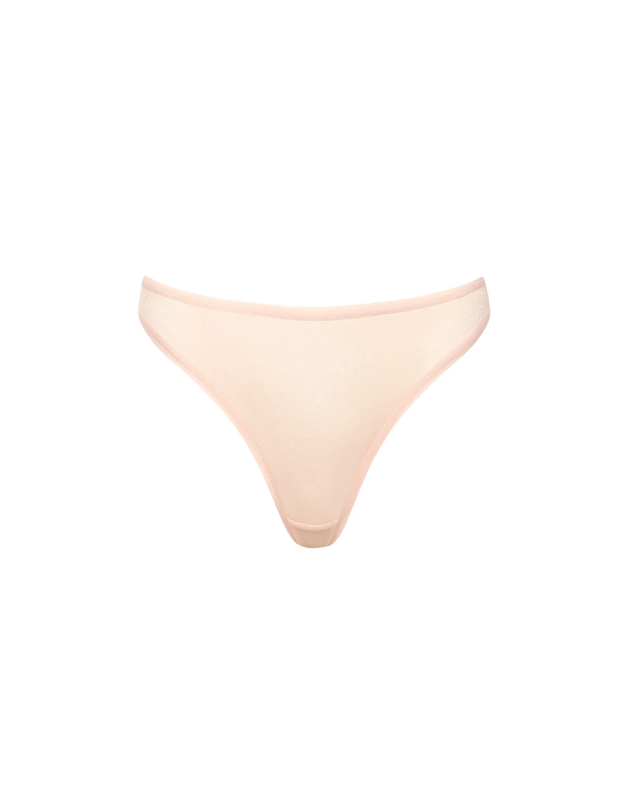 String Taille Haute Thena Eco Caramel Givré