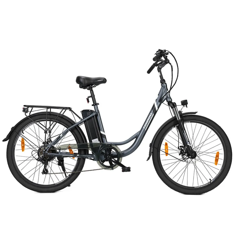 Touroll B1 Electric City Bike 26 Tires 250W Motor 36V 15.6Ah Battery