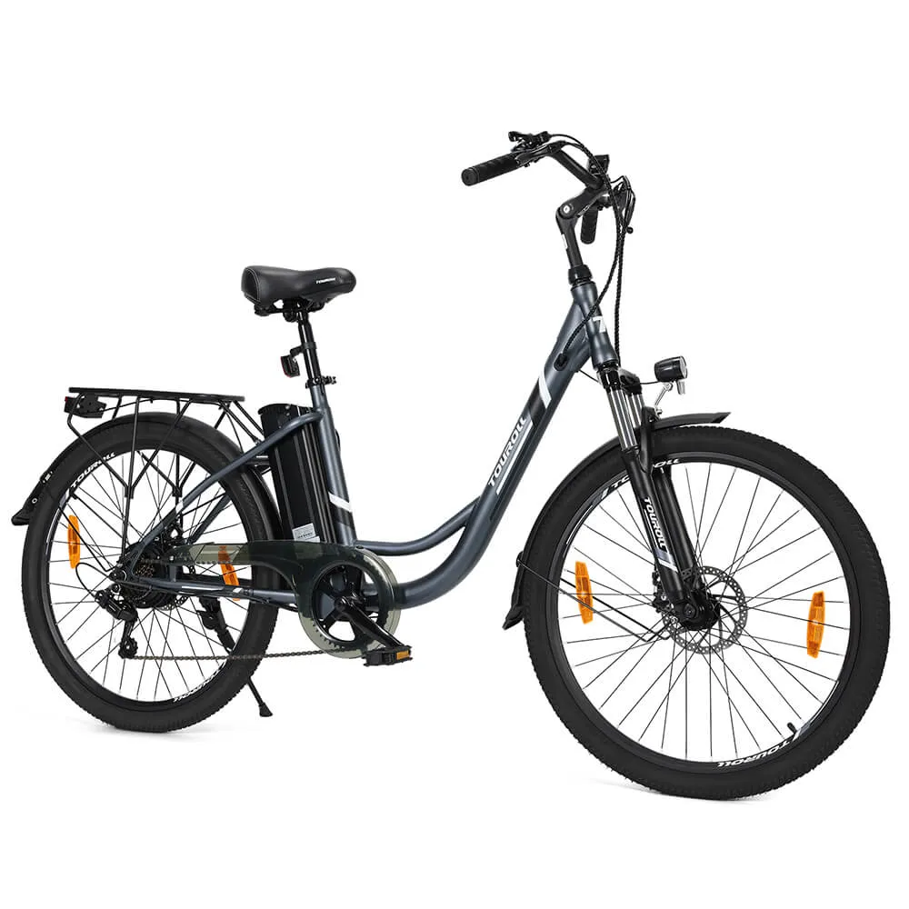 Touroll B1 Electric City Bike 26 Tires 250W Motor 36V 15.6Ah Battery