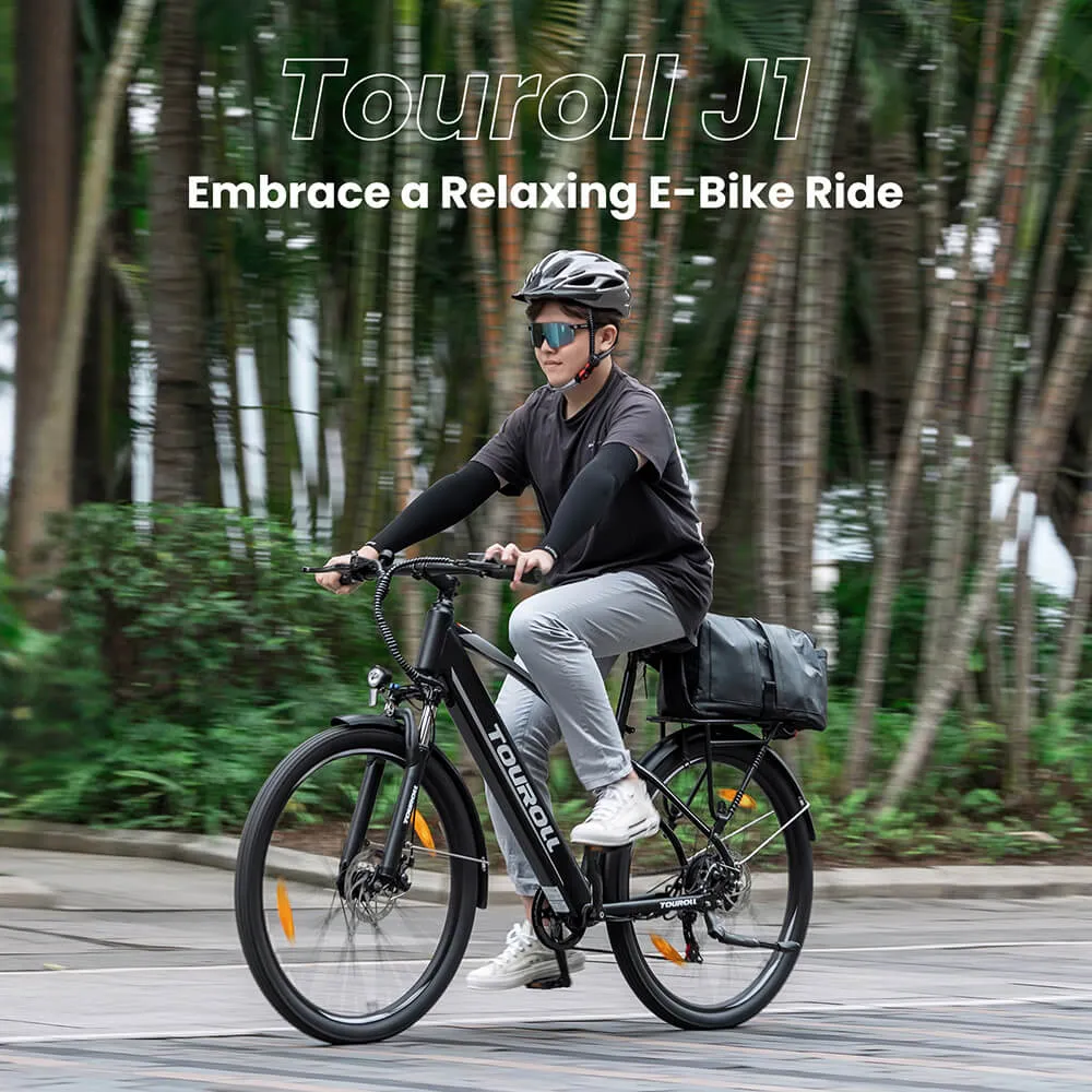 Touroll J1 Electric Trekking Bike 27.5 Tires 250W Motor 36V 15.6Ah Battery