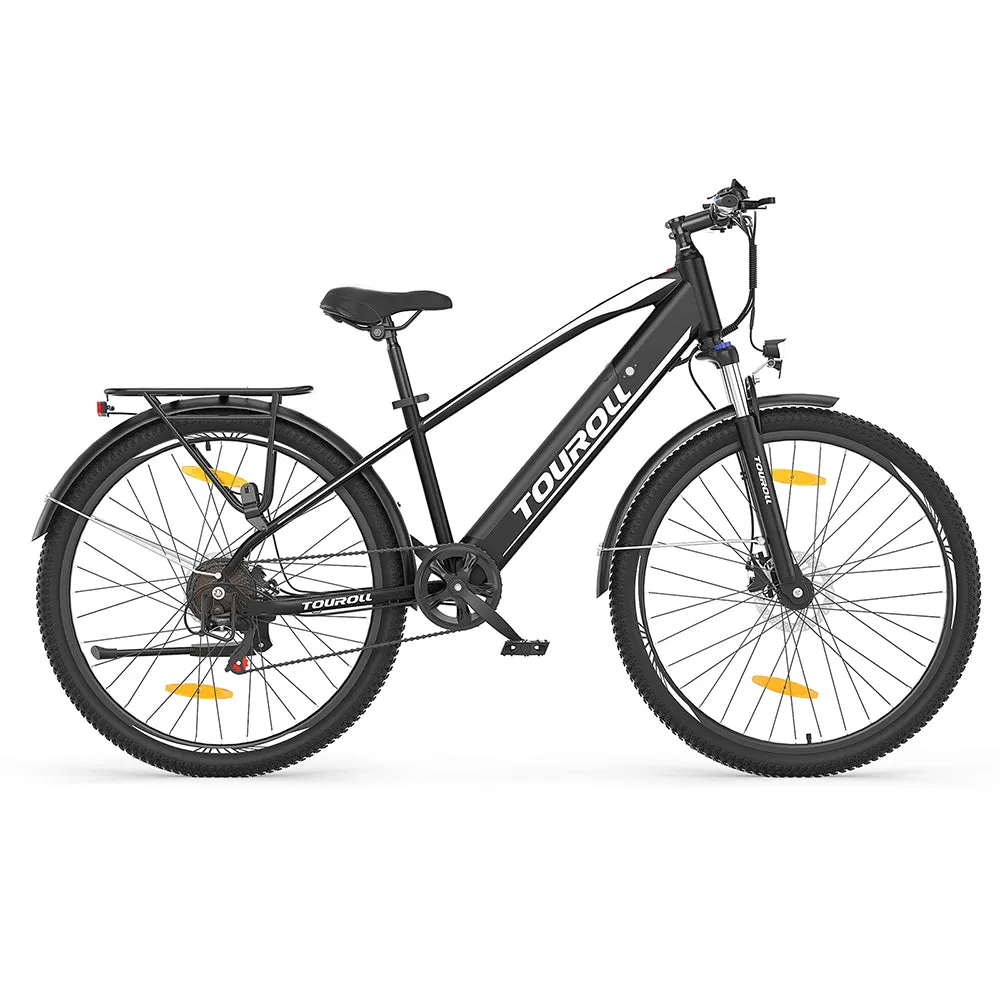 Touroll J1 Electric Trekking Bike 27.5 Tires 250W Motor 36V 15.6Ah Battery