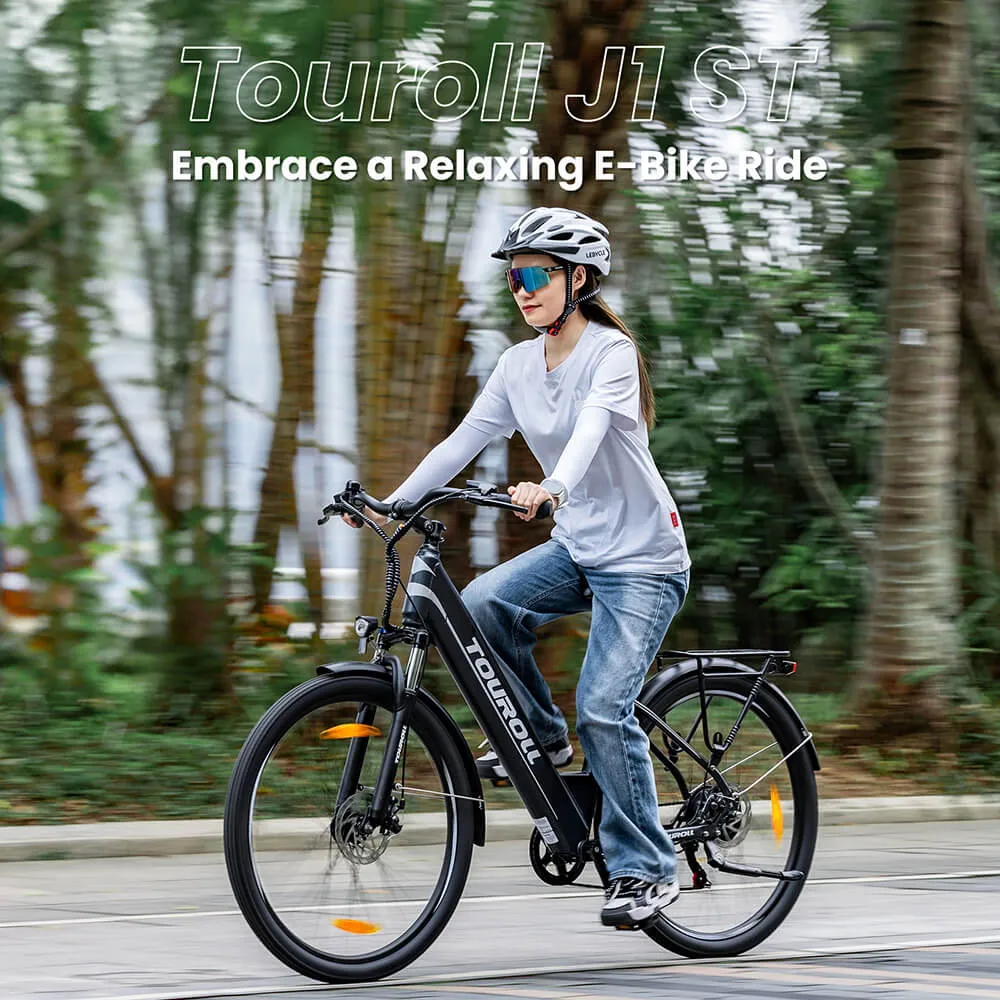 Touroll J1 ST Electric Trekking Bike 27.5 250W Motor 36V 15.6Ah Battery